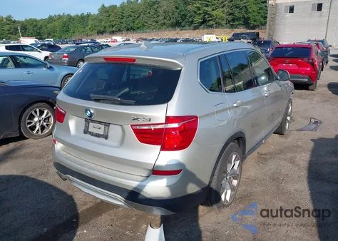 2017 BMW X3 xDrive35I from USA, damaged, VIN 5UXWX7C30H0W39686